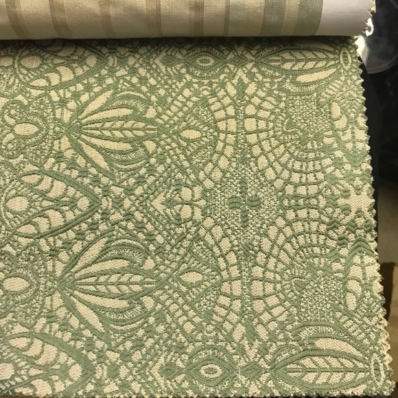 Robert Allen Upholstery Fabric Sample Book Color library “JADE” 51 pieces… - Picture 2 of 11